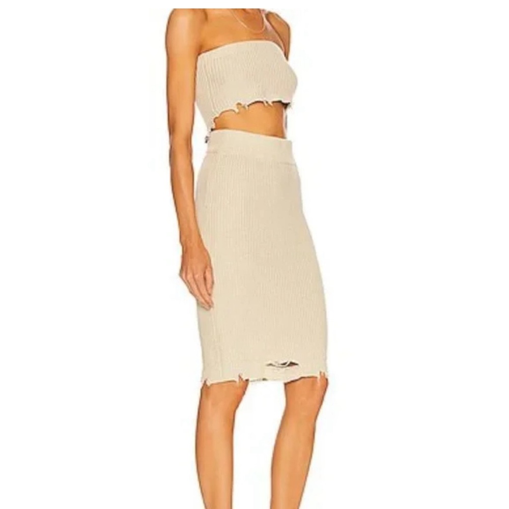 Ser.O.Ya Grace Knit Dress In Sage NWT Size Small
